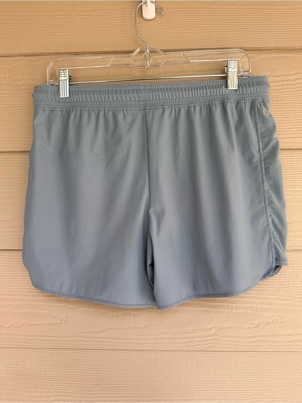 AWRY MENS Blue Athletic Sport Gym Workout Shorts w/ Liner & Pockets Sz M (B6) - Picture 8 of 12